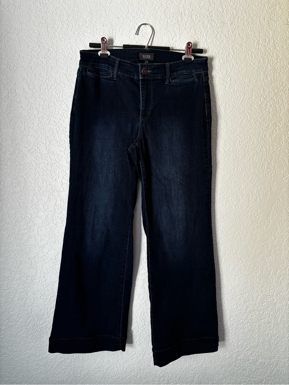 NYDJ Wide-Leg Trouser Jeans